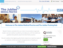 Tablet Screenshot of jubileemedicalpractice.com